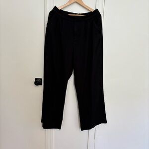 Hollister Black ultra high rise, wide leg Pants